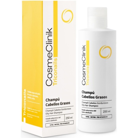CosmeClinik Triconails Champú Cabellos Grasos 250 ml | Capilar | Fa...