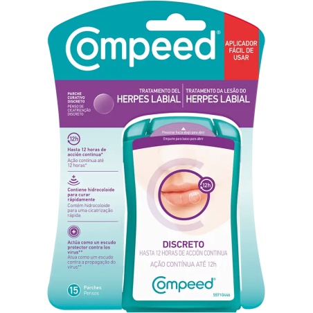 Compeed Herpes Labial 15 Parches | Higiene | Farmaelglobo
