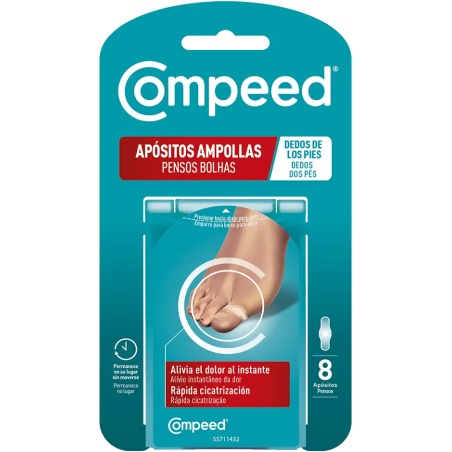 Compeed Ampollas Dedos de los Pies 8 Uds | Higiene | Farmaelglobo