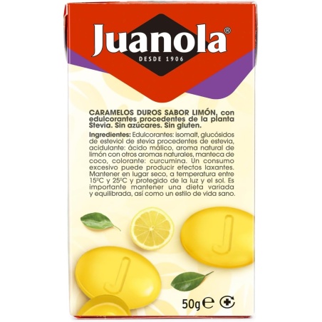 Juanola Caramelos Sabor Limón 50 g