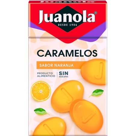 Juanola Caramelos Sabor Naranja 50 g