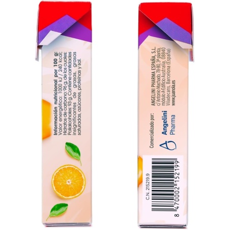 Juanola Caramelos Sabor Naranja 50 g