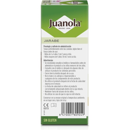 Juanola Jarabe para la Tos Niños 150 ml