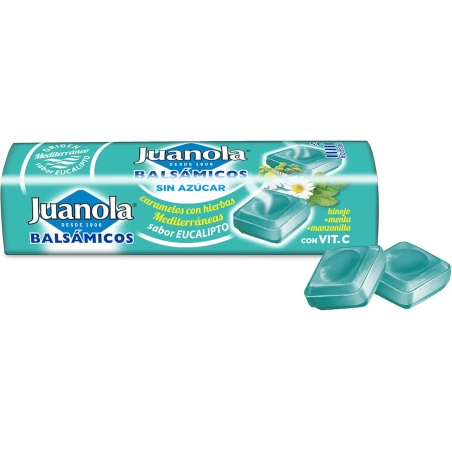 Juanola caramelos sabor Eucalipto 32 g | Art | Farmaelglobo