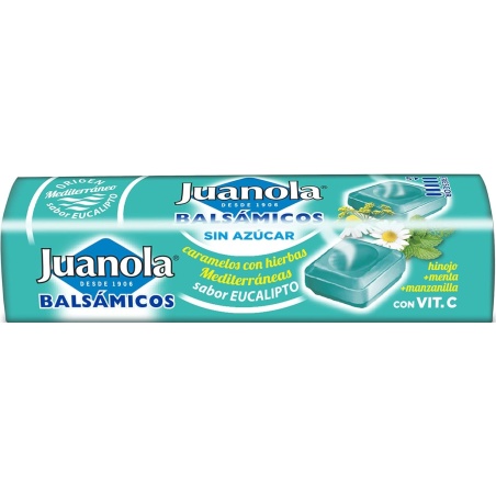 Juanola caramelos sabor Eucalipto 32 g | Art | Farmaelglobo