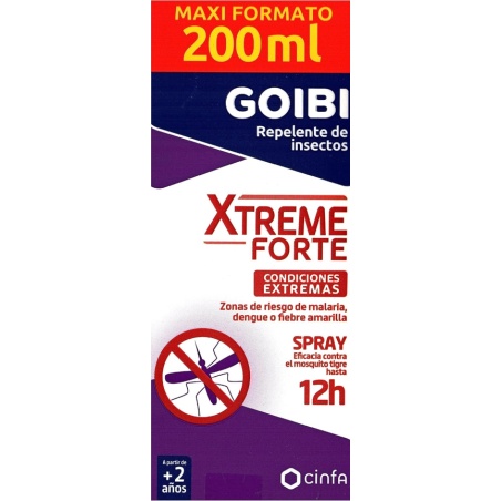 Goibi Xtreme Forte Spray repelente de insectos 200 ml | Marcas | Fa...