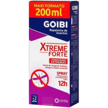Goibi Xtreme Forte Spray repelente de insectos 200 ml | Marcas | Fa...