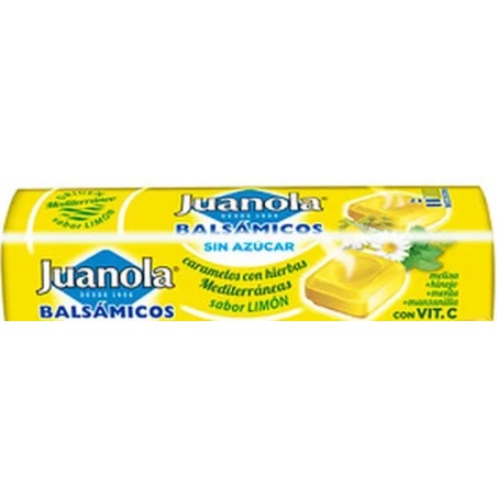 Juanola caramelos balsámicos con hierbas Mediterráneas sabor limón ...