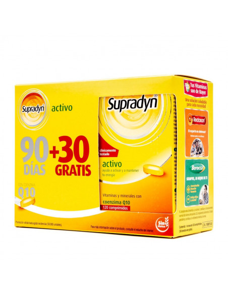 Supradyn Energy 90+ 30 comprimidos de regalo | Dietética y nutrició...