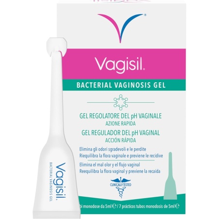 Vagisil Bacterial Vaginosis Gel 7 Tubos de 5 ml