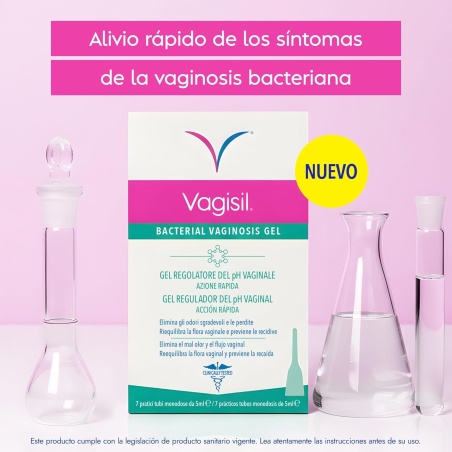 Vagisil Bacterial Vaginosis Gel 7 Tubos de 5 ml