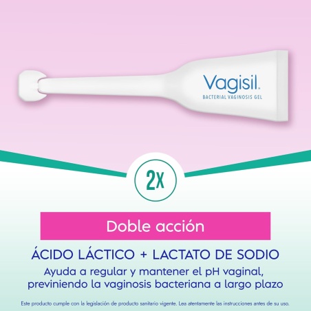 Vagisil Bacterial Vaginosis Gel 7 Tubos de 5 ml