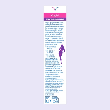 Vagisil Spray Antirrozaduras 30 ml