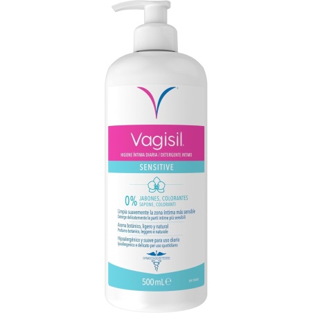 Vagisil Higiene Íntima Diaria Sensitive 500ml | Inicio | Farmaelglobo