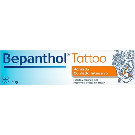 Bepanthol Tattoo Pomada Cuidado Intensivo 30 g | Hidratación | Farm...