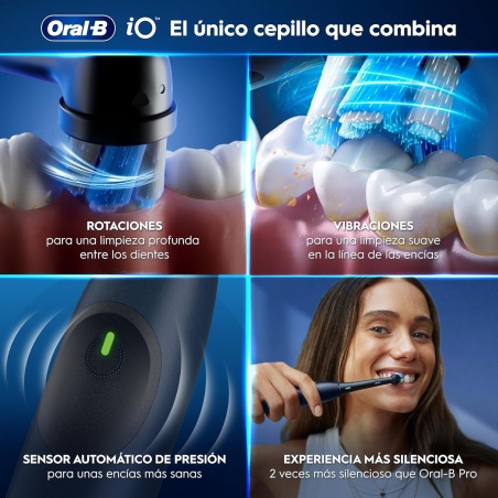 Oral-B iO 2 Cepillo Eléctrico Azul Marino