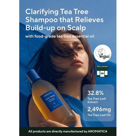 Aromatica Champú Árbol del té 400 ml