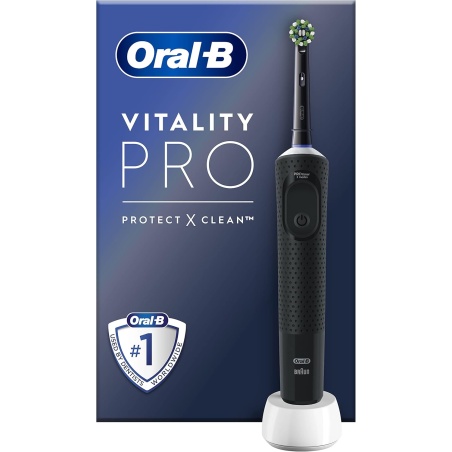Oral-B Cepillo Eléctrico Vitality Pro Protect x Clean NEGRO 1 Ud