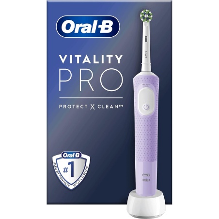 Oral-B Cepillo Eléctrico Vitality Pro Protect x Clean LILA 1 Ud | H...
