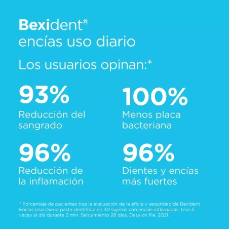 Bexident Encías Uso Diario Pasta Dentífrica Duplo 2 x 125 ml