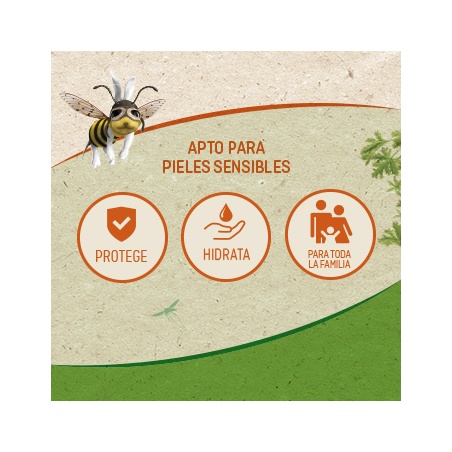 Repel Bite Natural Repelente 2 en 1 Fotoprotector Infantil SPF50 10...