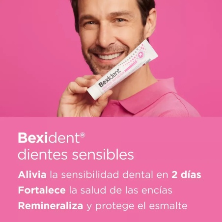 BEXIDENT Dientes sensibles pasta 75ml | Higiene | Farmaelglobo