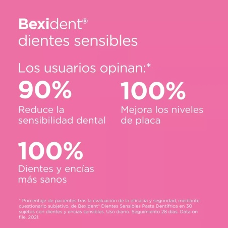 BEXIDENT Pack ahorro Dientes sensibles pasta 75ml x 2 | Higiene | F...