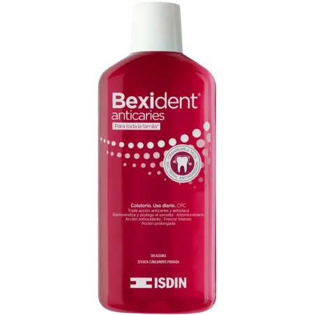 Bexident Anticaries Colutorio 500 ml 20% gratis | Higiene | Farmael...