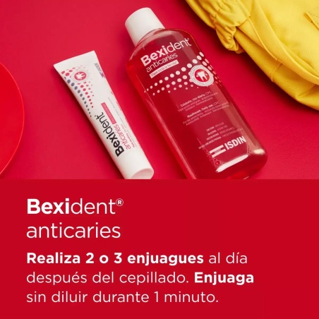 Bexident Anticaries Colutorio 500 ml 20% gratis | Higiene | Farmael...