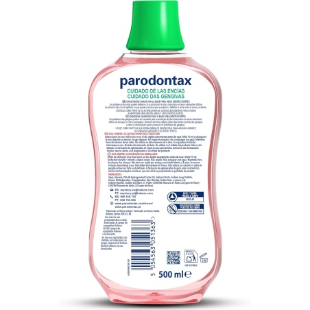 Parodontax Colutorio Herbal Cudiado diario 500 ml | Higiene bucal |...