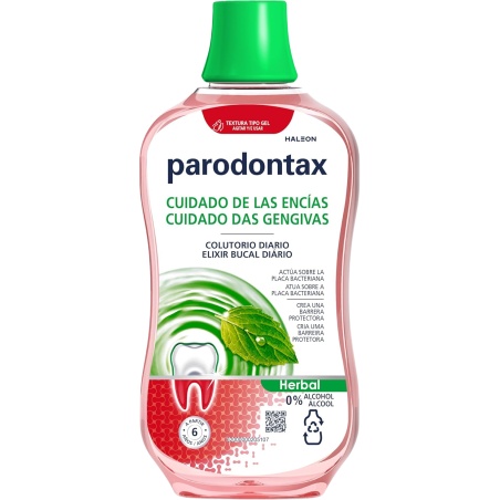 Parodontax Colutorio Herbal Cudiado diario 500 ml | Higiene bucal |...