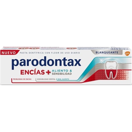 Parodontax Encías + Aliento fresco y Sensibilidad Pasta 75ml | Higi...