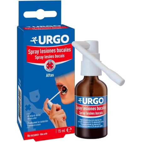 Urgo Aftas spray 15 ml | Higiene | Farmaelglobo