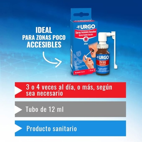 Urgo Aftas spray 15 ml | Higiene | Farmaelglobo