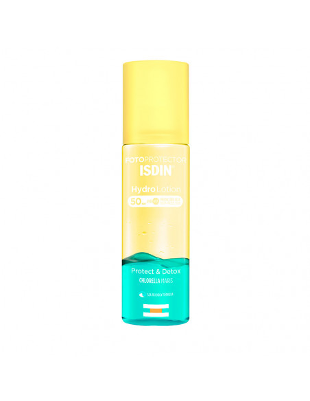 ISDIN Fotoprotector HydroLotion SPF 50 200 ml | Solares | Farmaelglobo