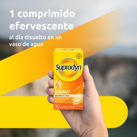Supradyn Energy 30 Comprimidos Efervescentes