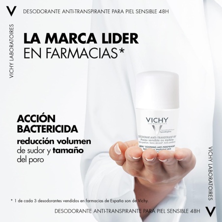 Vichy Desodorante Anti-transpirante Roll-On 48 h 50 ml | Higiene | ...