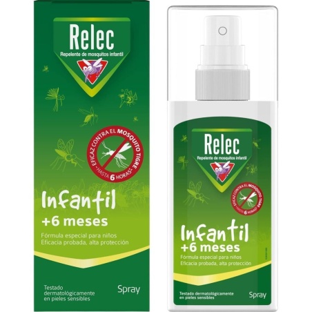 Relec Repelente Infantil +6 Meses 100 ml | Marcas | Farmaelglobo