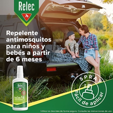 Relec Repelente Infantil +6 Meses 100 ml | Marcas | Farmaelglobo