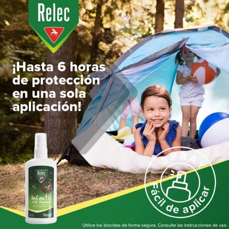 Relec Repelente Infantil +6 Meses 100 ml | Marcas | Farmaelglobo