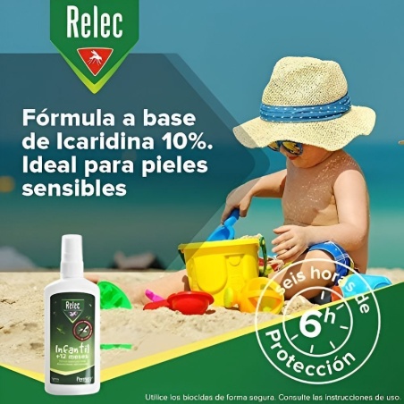 Relec Repelente Infantil +6 Meses 100 ml | Marcas | Farmaelglobo