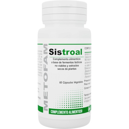 METOFAM Sistroal 60 Cápsulas vegetales | Dietética y nutrición | Fa...