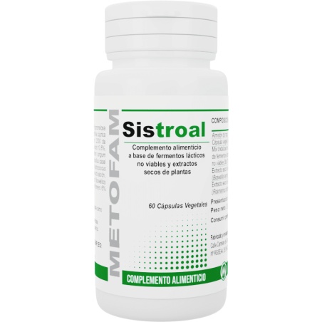 METOFAM Sistroal 60 Cápsulas vegetales | Dietética y nutrición | Fa...