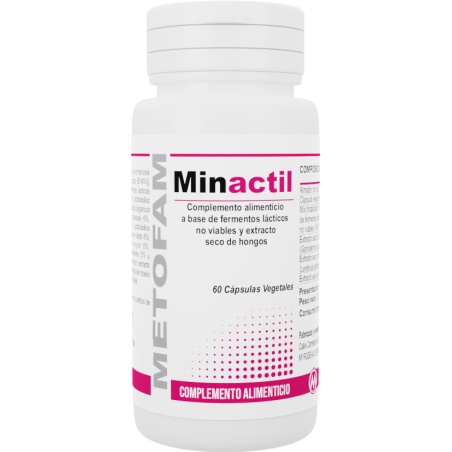 METOFAM Minactil 60 cápsulas vegetales | Dietética y nutrición | Fa...
