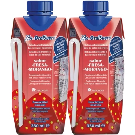 BiOral Suero Sabor Fresa 2 x 330ml | Salud | Farmaelglobo