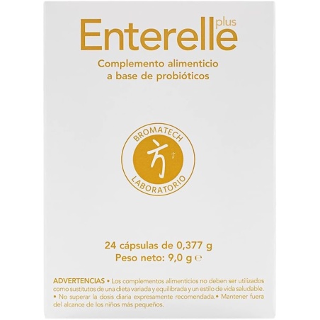 Bromatech Enterelle Plus 24 cápsulas | Probioticos | Farmaelglobo