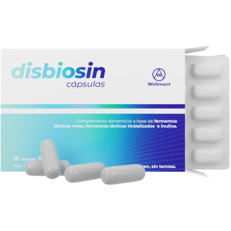 Disbiosin 15 cápsulas | Probioticos | Farmaelglobo