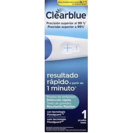 ClearBlue Test De Embarazo Detección Rápida 1 ud | Sexualidad | Far...