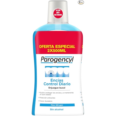 Colutorio Parogencyl Encías 2x500 ml | Higiene | Farmaelglobo