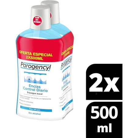 Colutorio Parogencyl Encías 2x500 ml | Higiene | Farmaelglobo